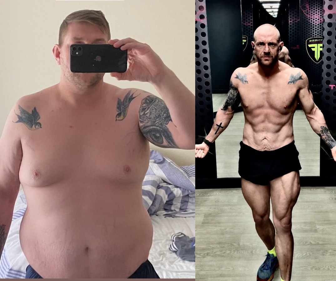 Julian Spiller — fat-me / new-me transformation